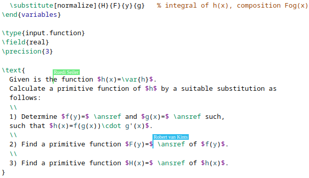 solution example